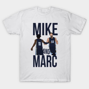 Mike Conely and Marc Gasol 'Mike x Marc' - Memphis Grizzlies T-Shirt